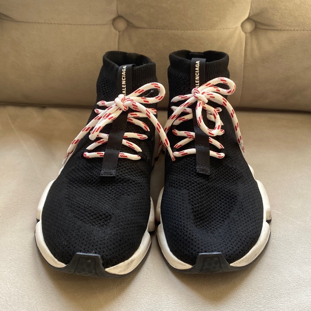 BALENCIAGA Speed Lace-up Sneaker black